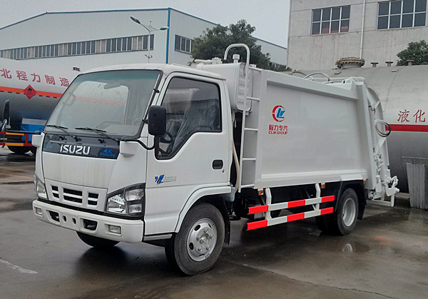 慶鈴五十鈴5方壓縮垃圾車