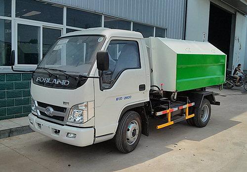 福田時(shí)代領(lǐng)航5方勾臂垃圾車