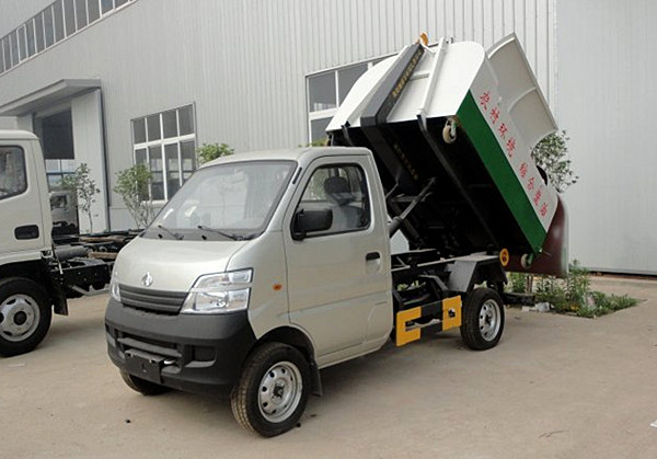 長安3方車箱可卸式垃圾車
