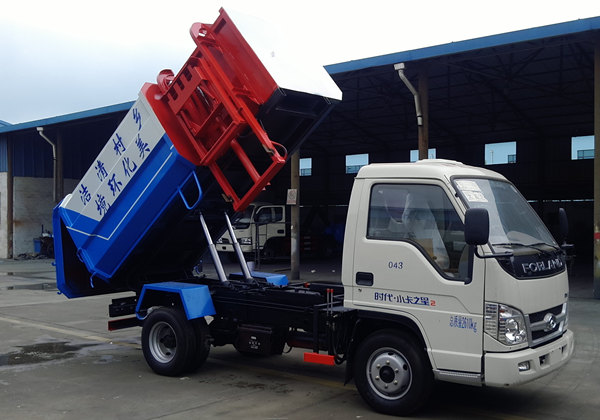福田時代5方掛桶垃圾車