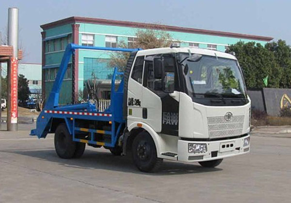 （10方）解放J6擺臂垃圾車