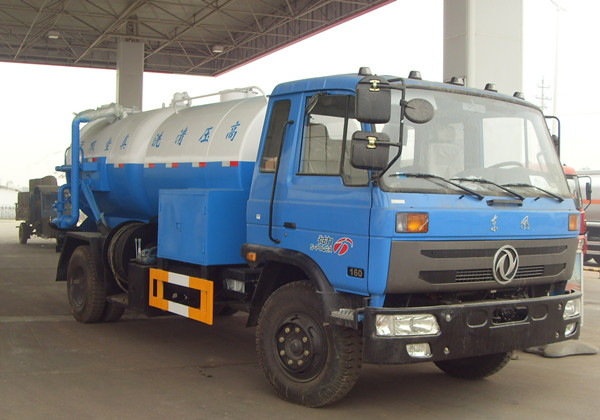 （9方）東風(fēng)153高壓清洗+吸污車