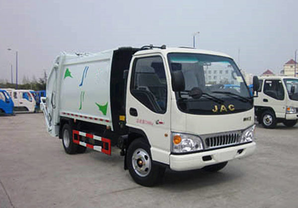 江淮5方壓縮式垃圾車
