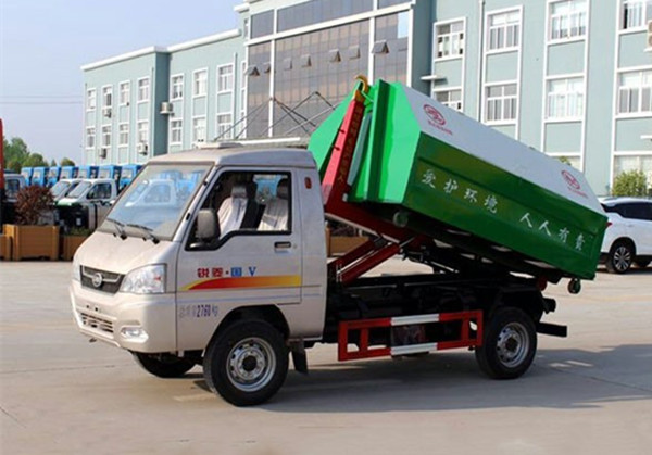 凱馬3方勾臂式垃圾車