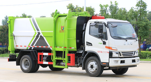 廚房后裝壓縮式垃圾車價(jià)格