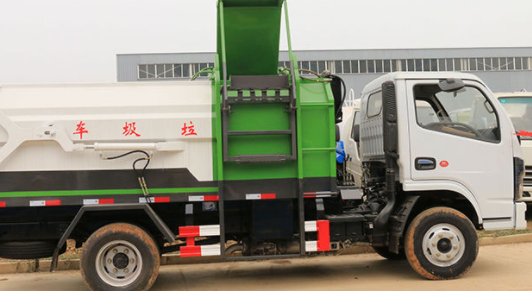 掛桶壓縮垃圾車(chē)
